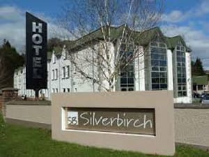 Photo of the Silverbirch Hotel in Omagh where Alan holds regular Fast Track Hypnosis Sessions